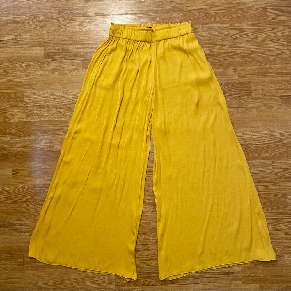 Yellow Flowy Pants